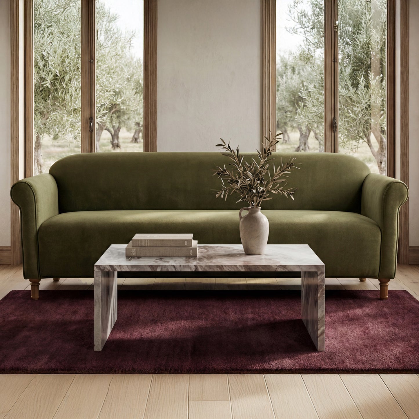 Rosa Coffee Table Torrento Marble