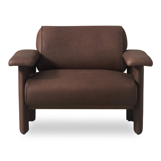 Marcello Lounge Chair Dark Brown