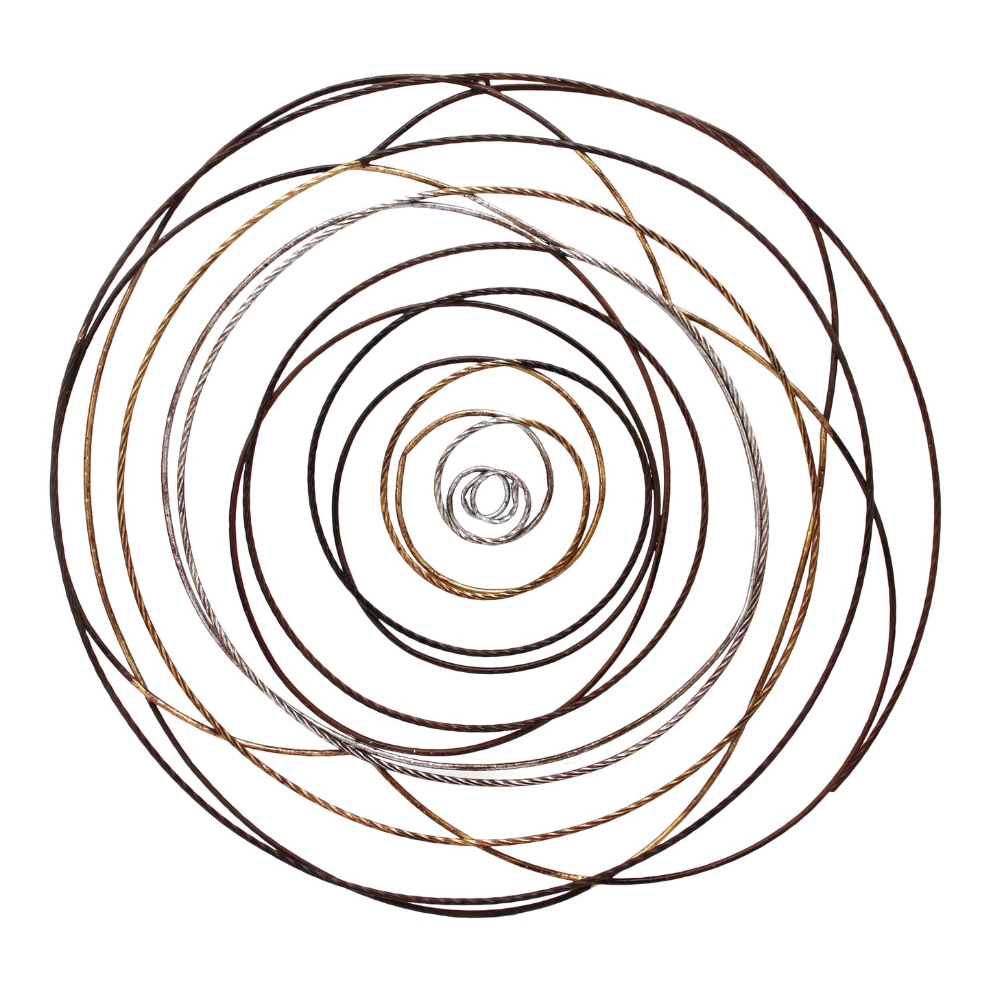 Iron Braid Wall Décor Mulitcolor