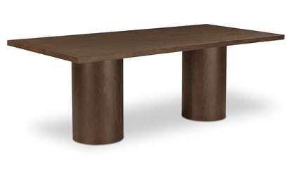 Hadley Dining Table Small Warm Brown