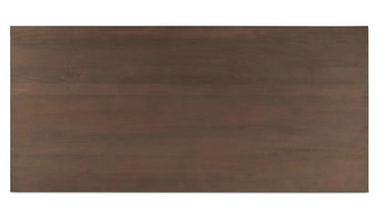 Hadley Dining Table Small Warm Brown