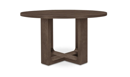 Hayes Dining Table Rustic Brown