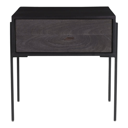 Tobin Side Table Charcoal Grey