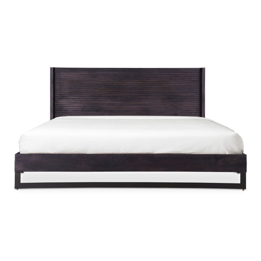 Paloma Queen Bed Charcoal Grey