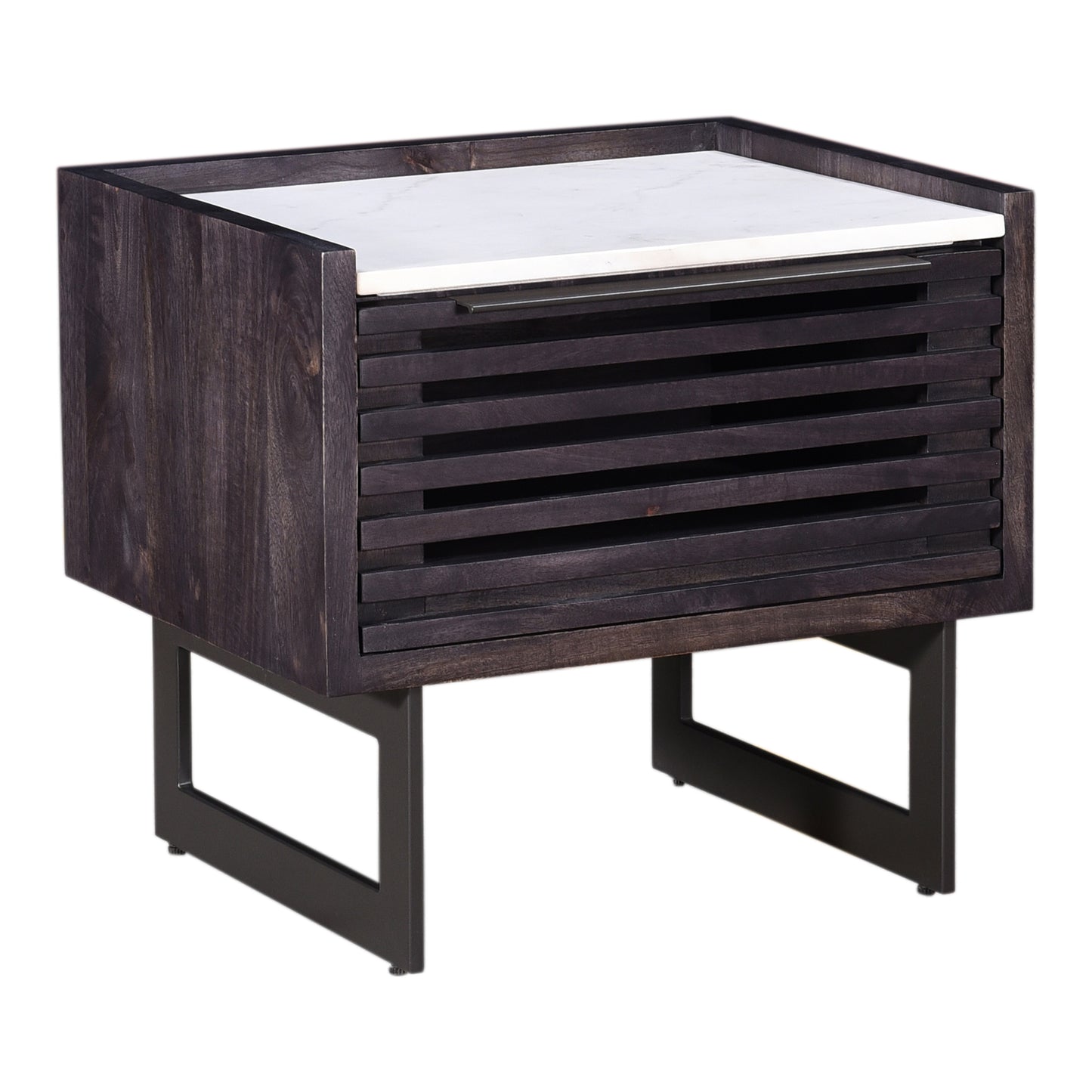 Paloma Nightstand Charcoal Grey