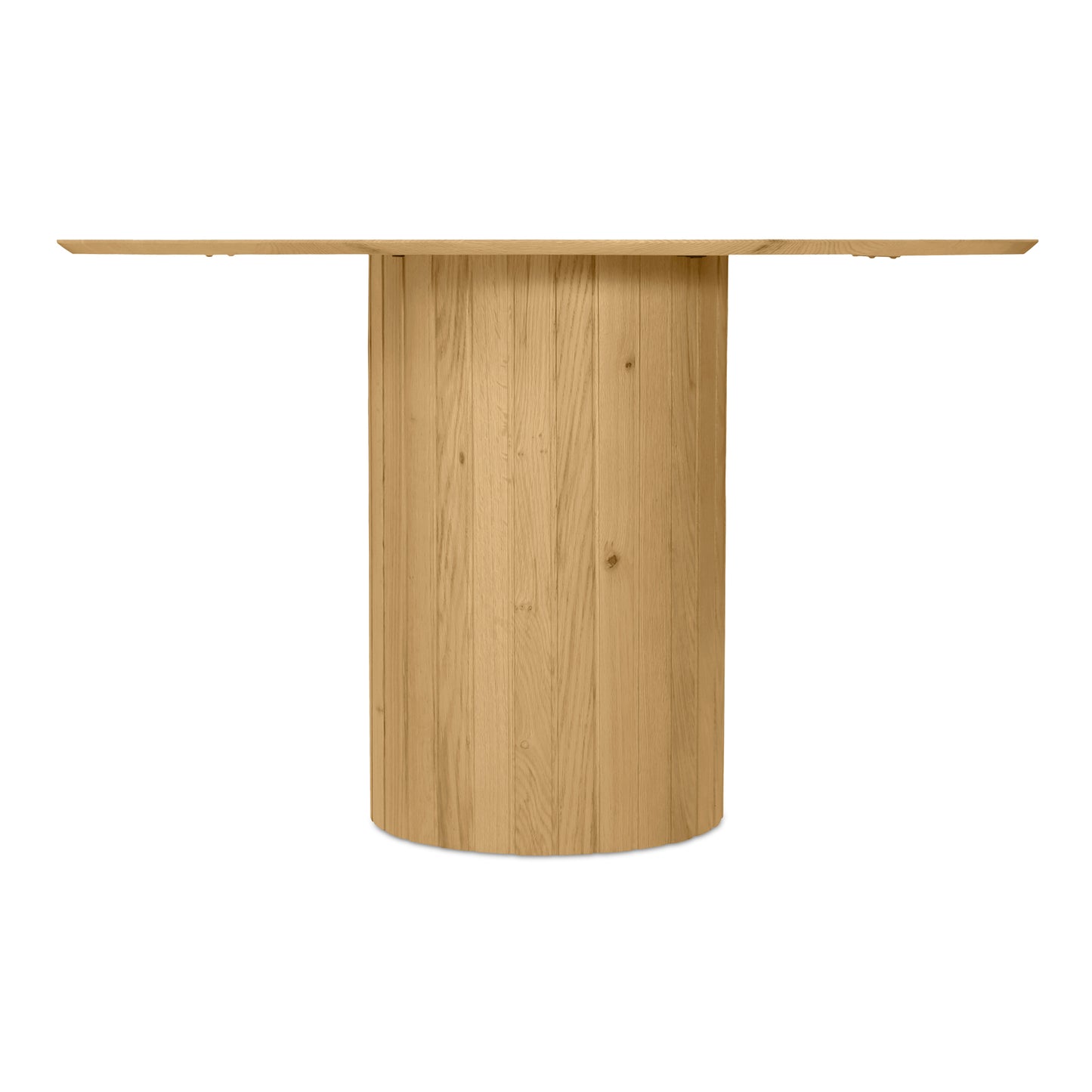 Povera Round Dining Table Natural Oak