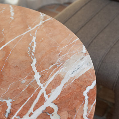 Sage Cafe Table Rosso Alicante Red Marble
