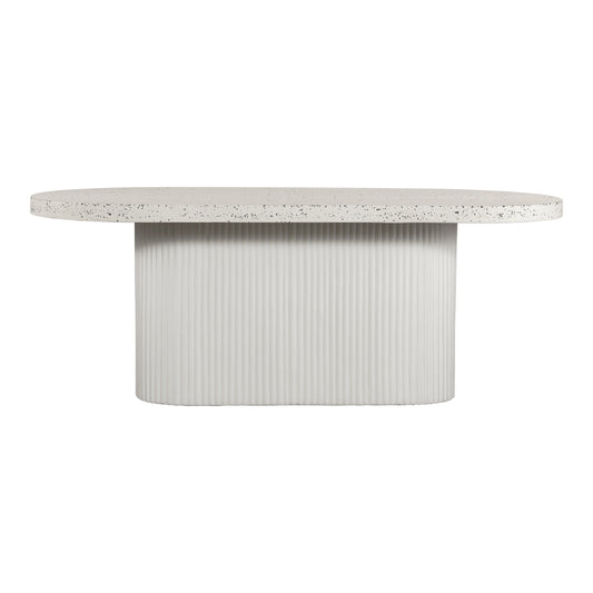 Lyon Outdoor Dining Table Light Grey