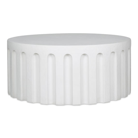 Eris Outdoor Coffee Table White