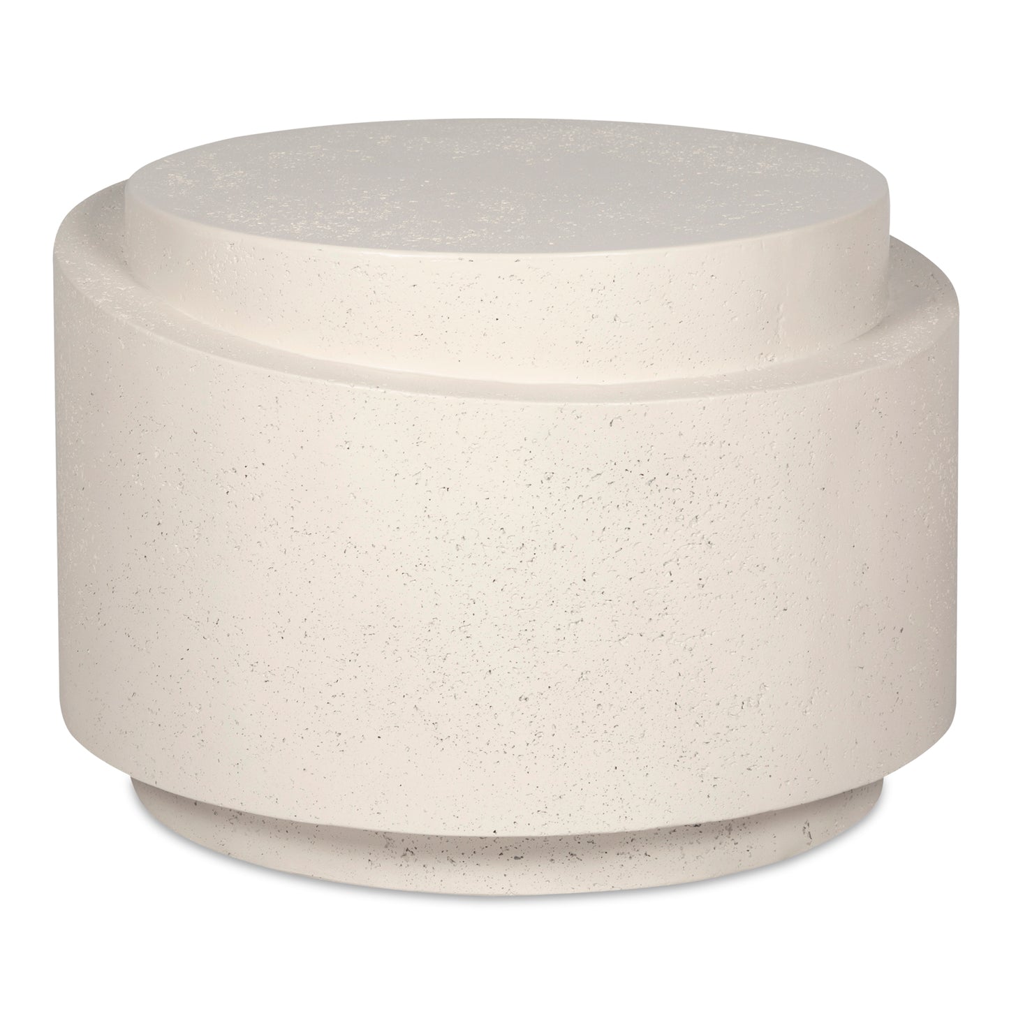Cosmo Outdoor Accent Table Off White