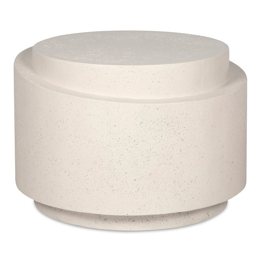 Cosmo Outdoor Accent Table Off White
