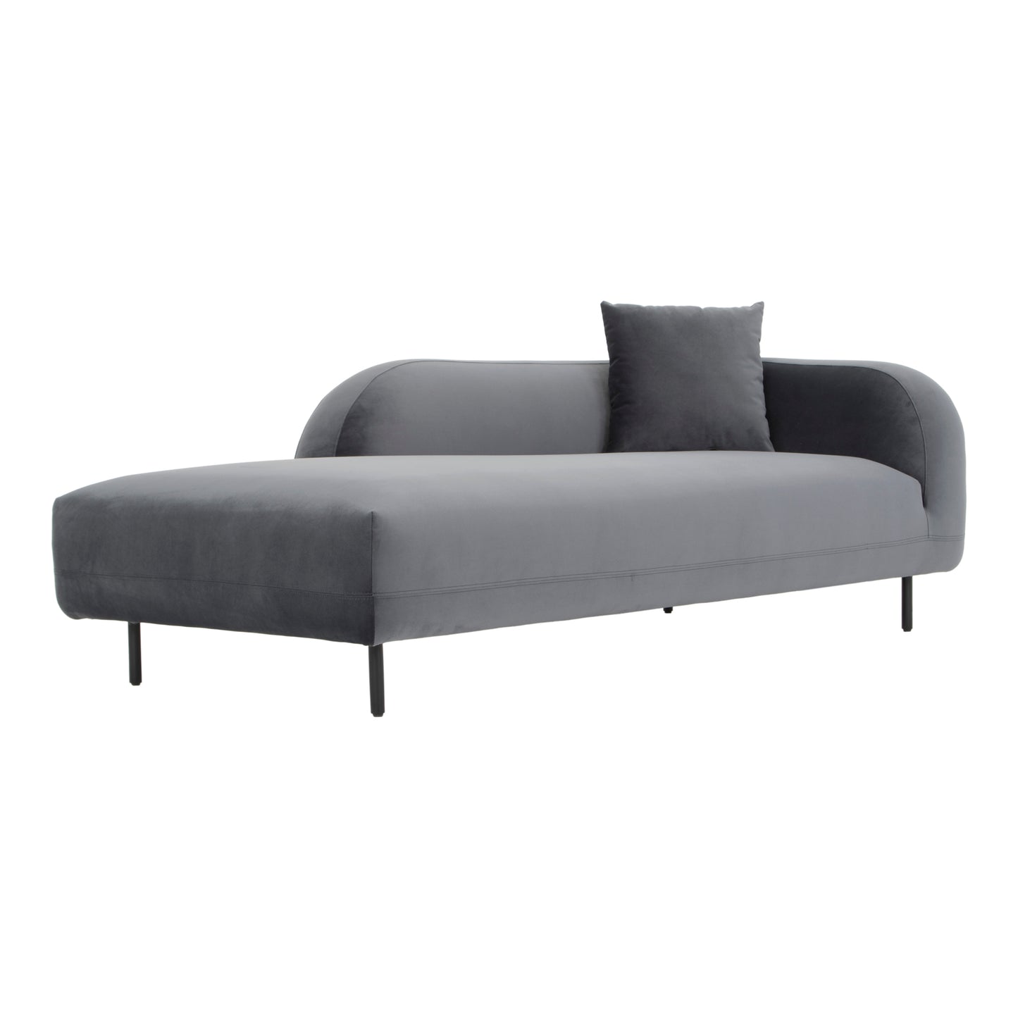 Deleuze Chaise Dark Grey