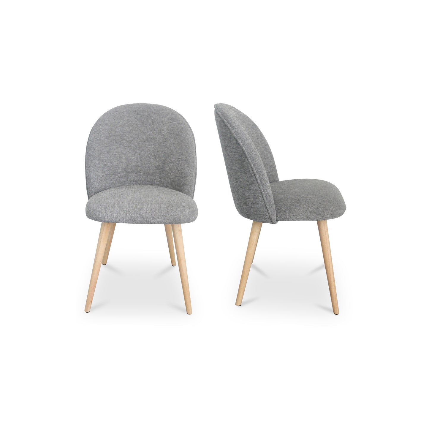 Clarissa Dining Chair Grey - Set Of Two