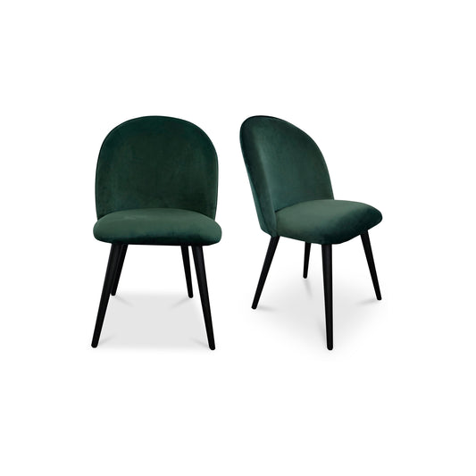 Clarissa Dining Chair Green - Set Of Two