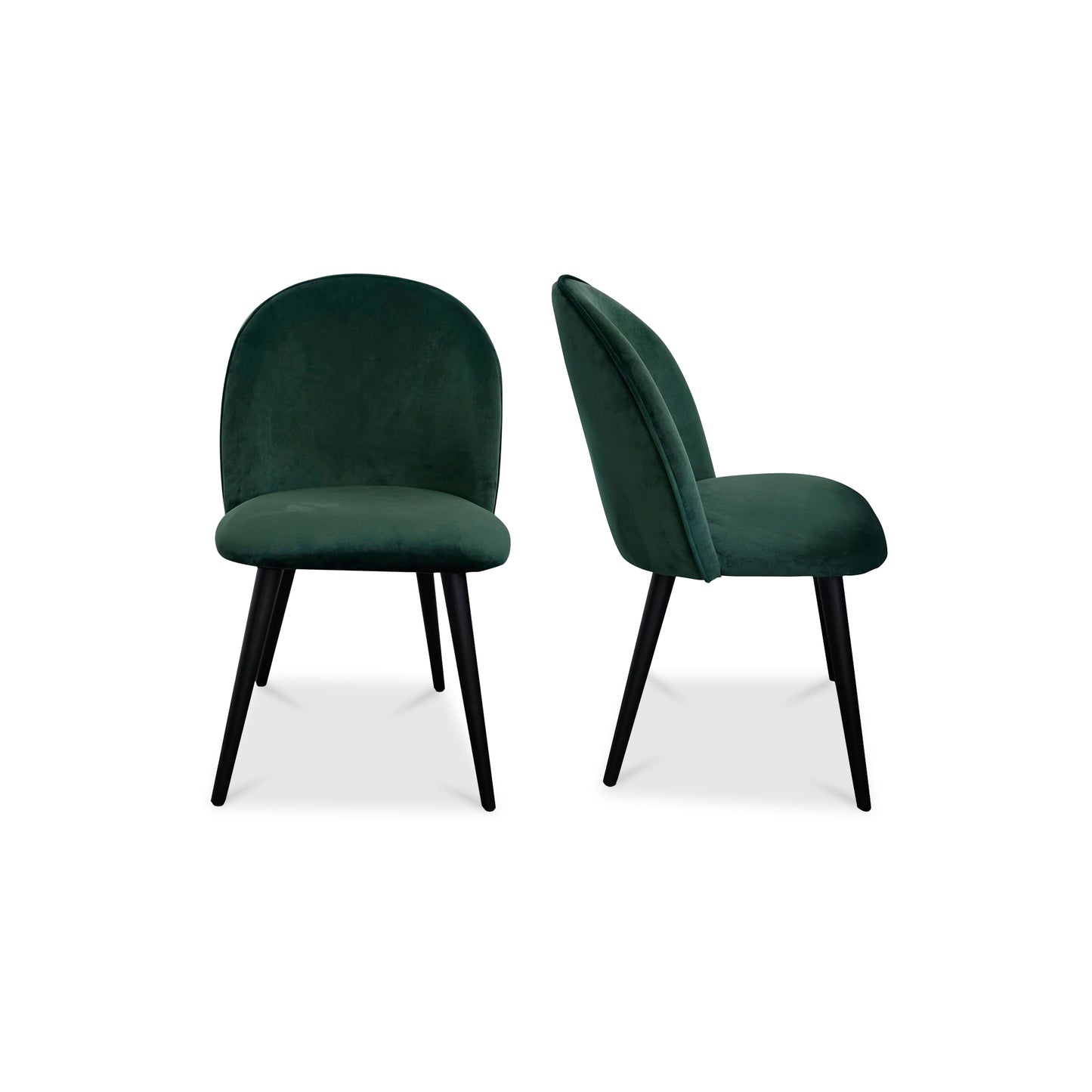 Clarissa Dining Chair Green - Set Of Two