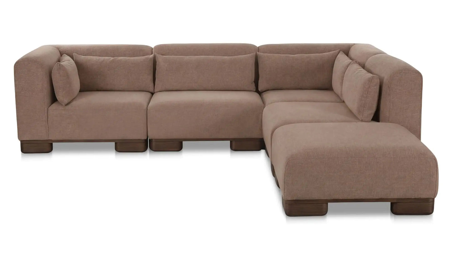 June Dream Modular Sectional Dark Brown