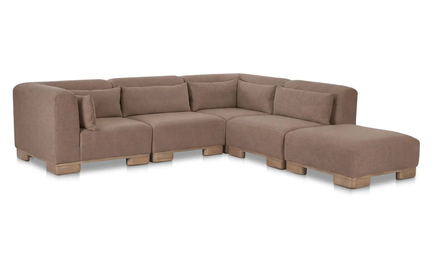 June Dream Modular Sectional Dark Brown