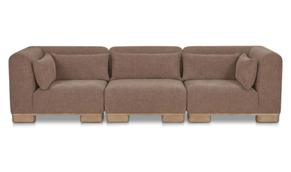 June Modular Sofa Dark Brown