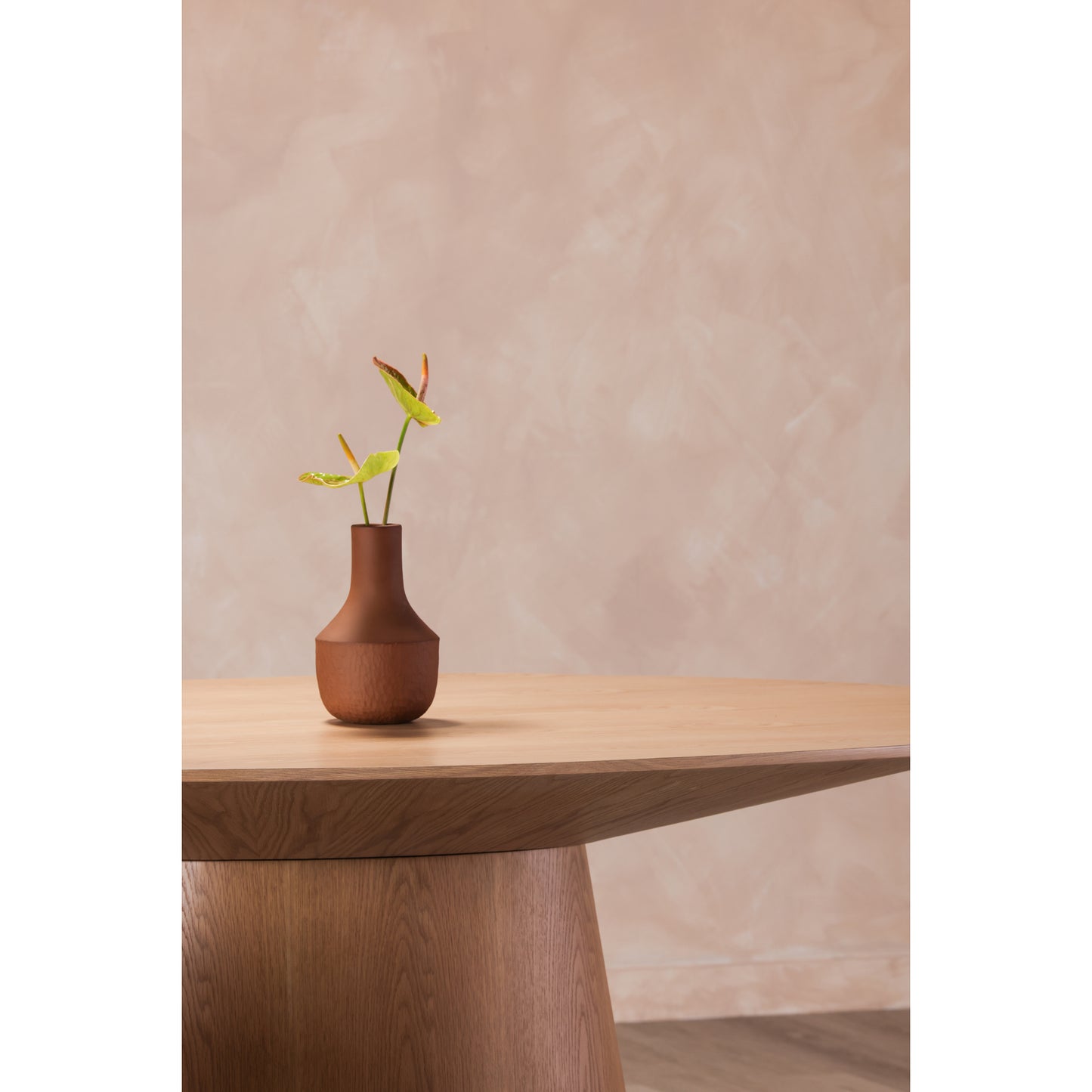 Otago Oval Dining Table Natural Oak