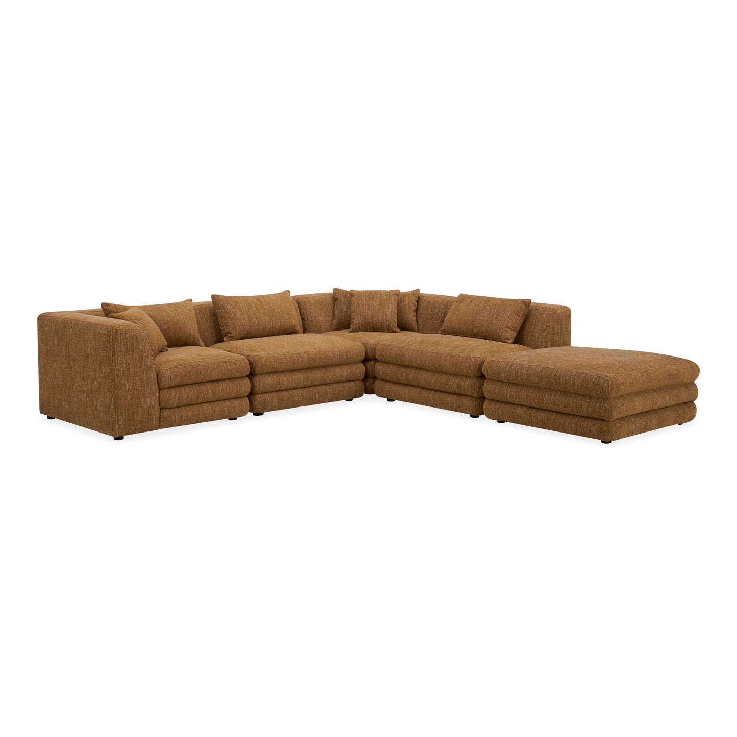 Lowtide Dream Modular Sectional Amber Glow