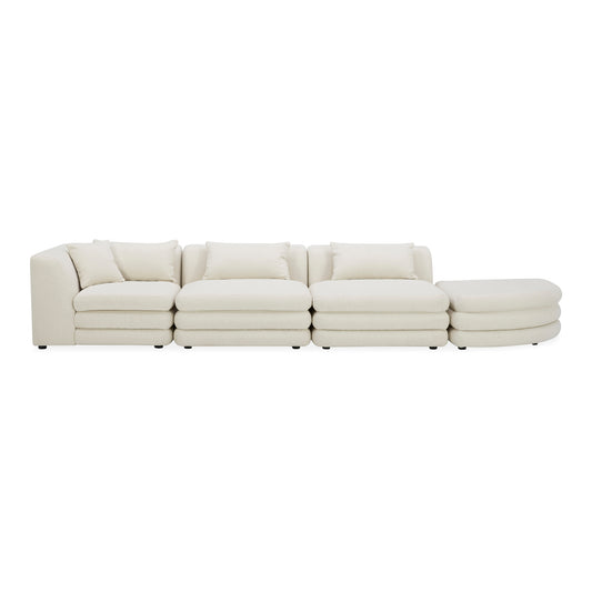 Lowtide Linear Modular Sectional Warm White