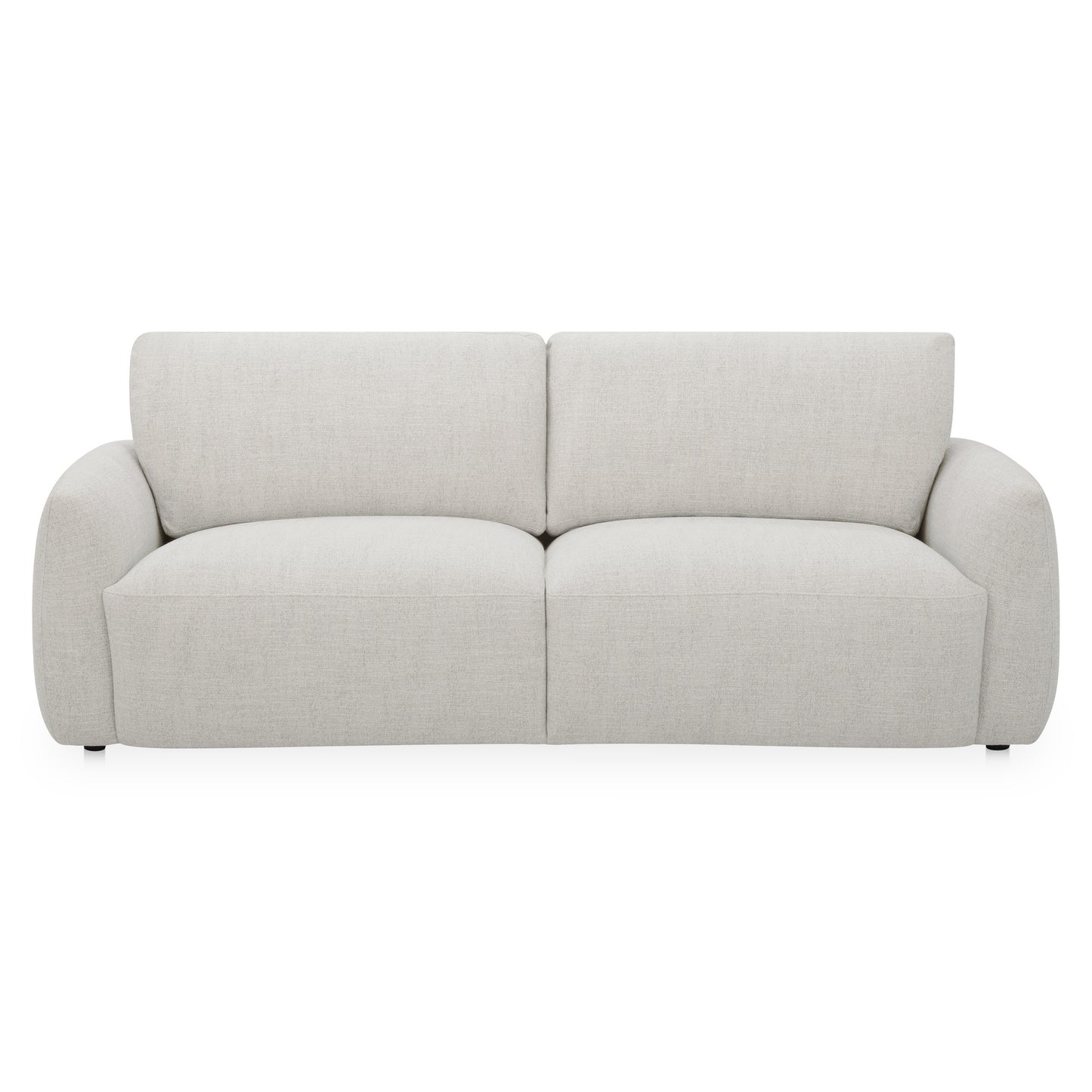 Callie Sofa 91 in. Flecked Oat