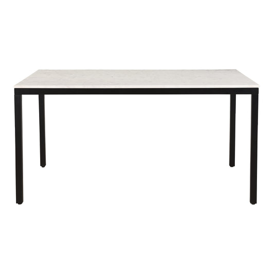 Parson Marble Small Dining Table White