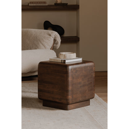Eton Side Table Dark Brown