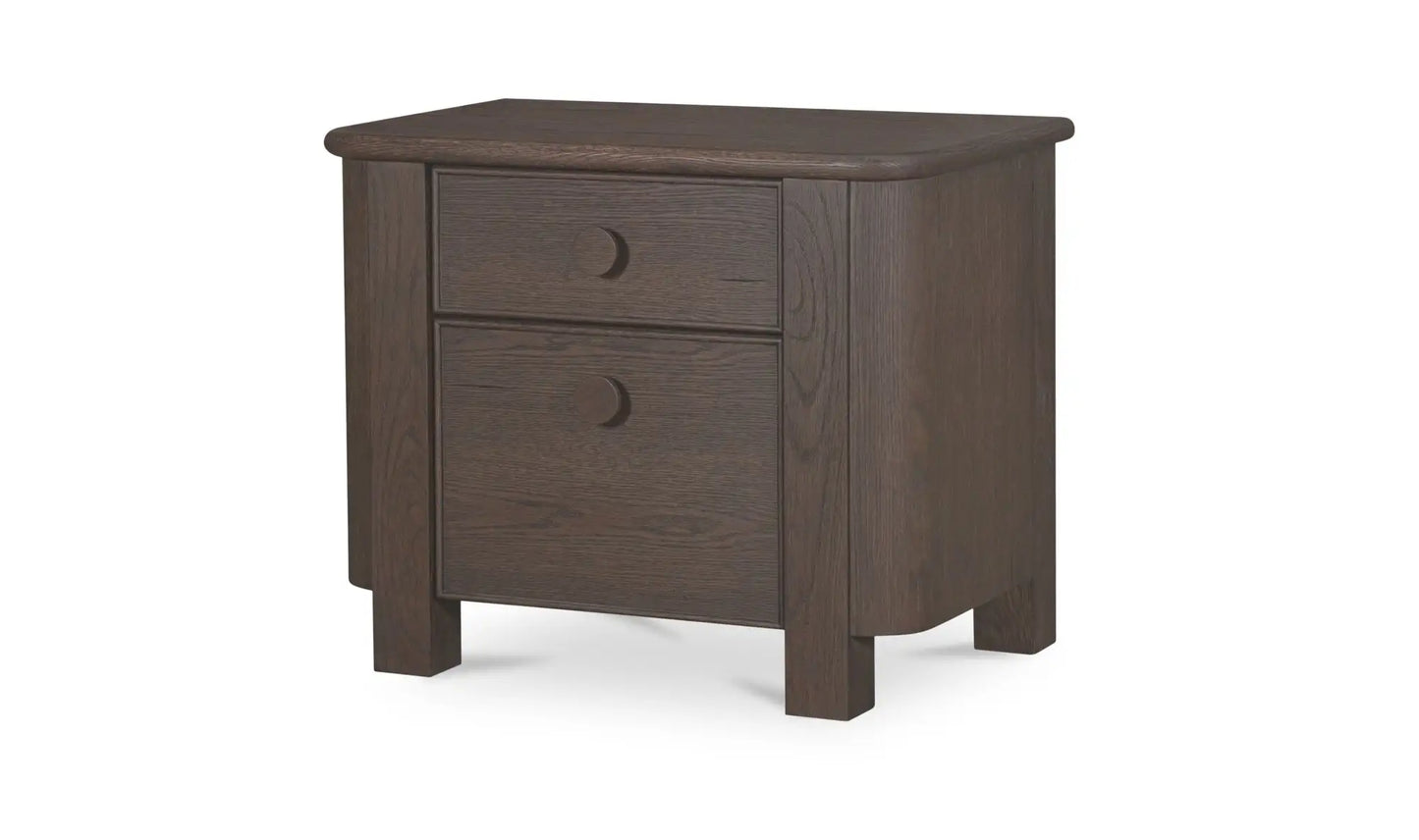 Loren Large Nightstand Dark Brown