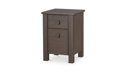 Loren Small Nightstand Dark Brown