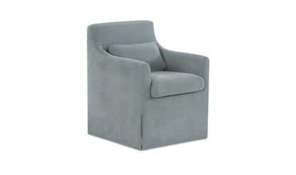 Lydia Slipcover Dining Chair Blue