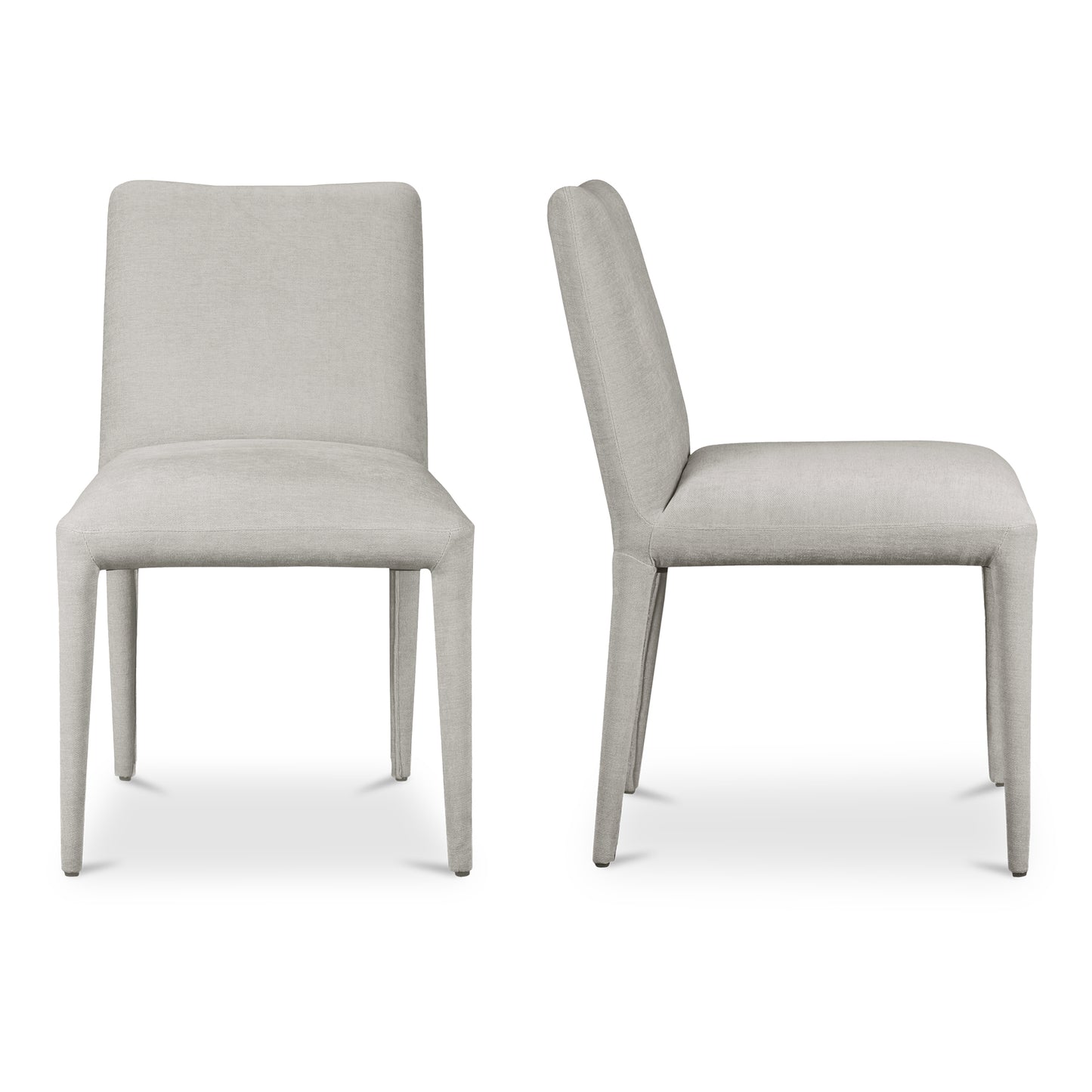 Calla Dining Chair Light Grey - Set Of Two