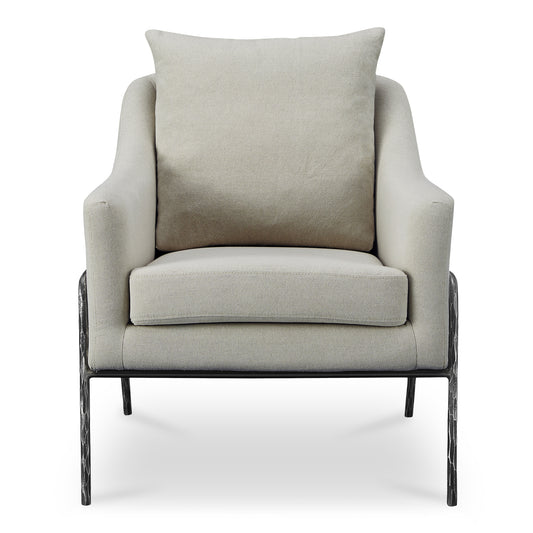 Archer Accent Chair Oat Linen Blend