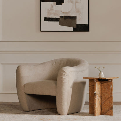 Domino Accent Chair Beige