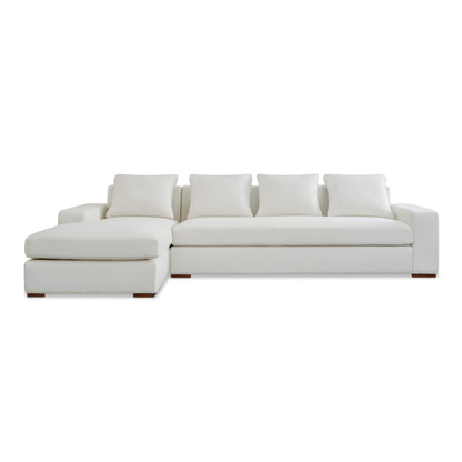 Thomas Left Sectional Ivory