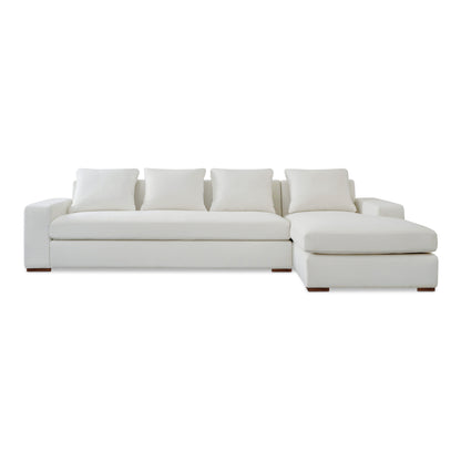 Thomas Right Sectional Ivory