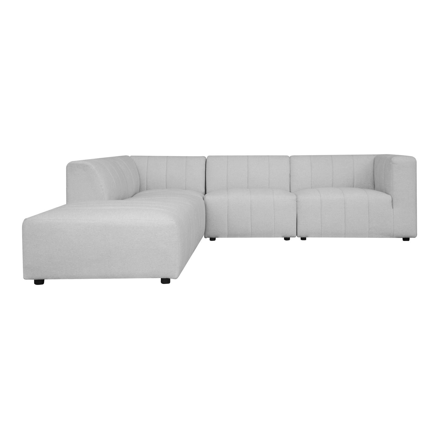 Lyric Dream Modular Sectional Left Oatmeal Beige