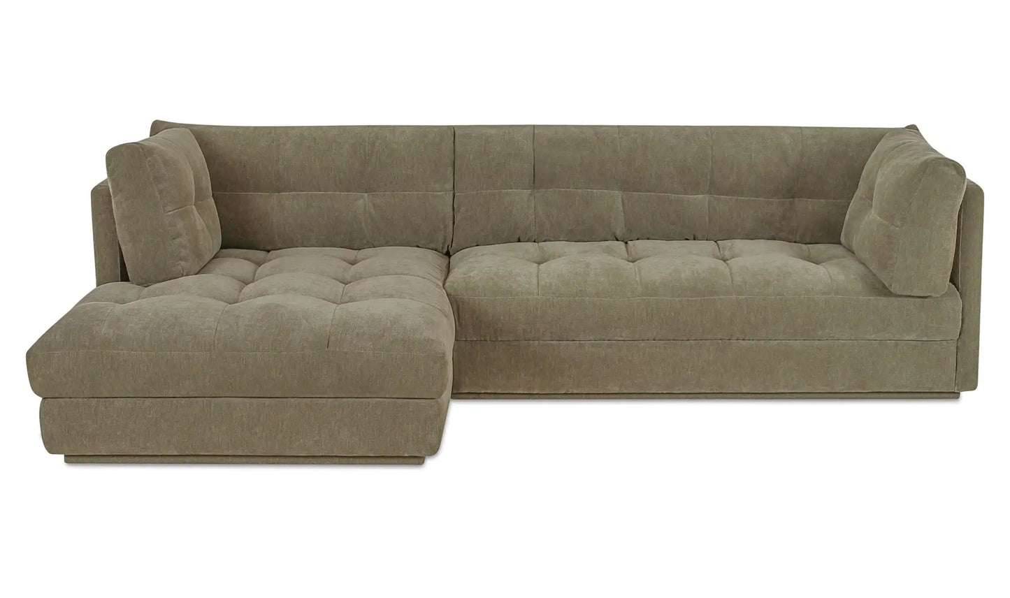 Mischa Left Sectional Sage Green