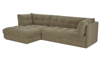 Mischa Left Sectional Sage Green
