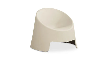 Nolla Outdoor Accent Chair Set of Two Light Grey