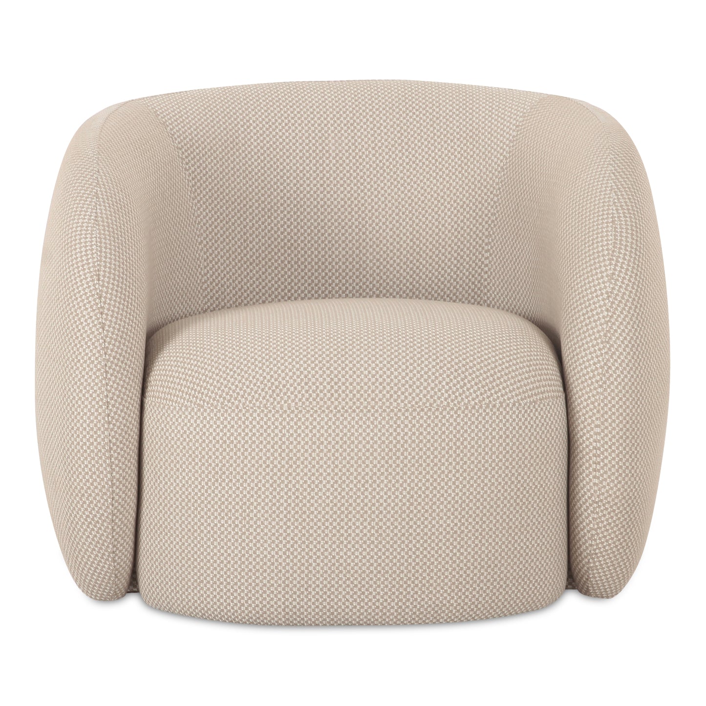 Rae Outdoor Accent Chair Beige Check