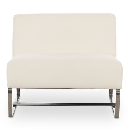 Jules Outdoor Accent Chair Off White