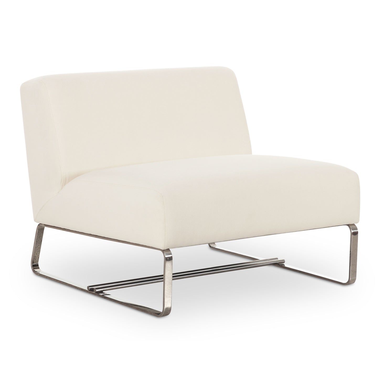 Jules Outdoor Accent Chair Off White