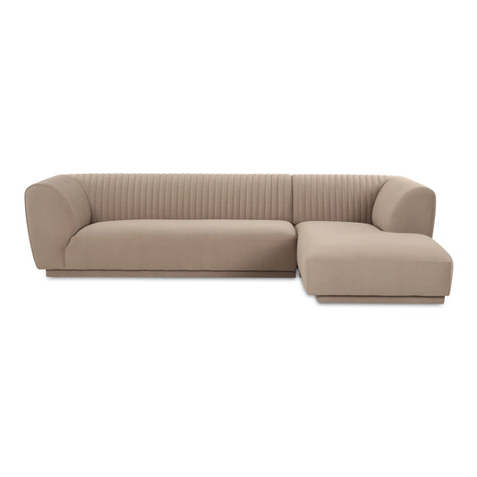 Zandro Right Sectional Beige