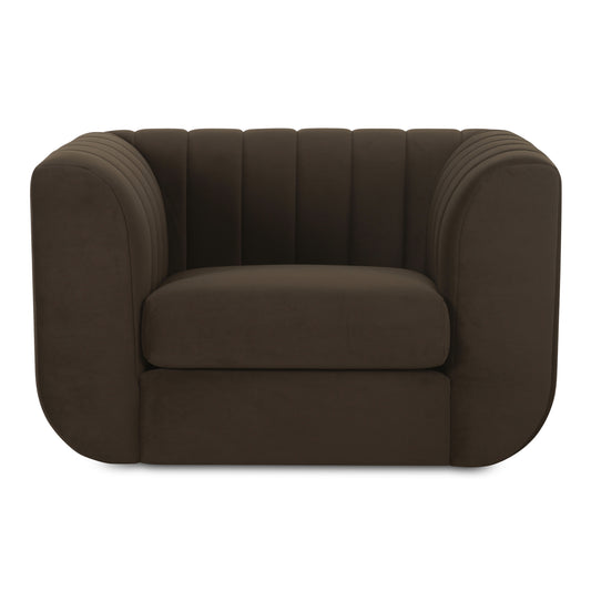 Rosy Lounge Chair Dark Brown