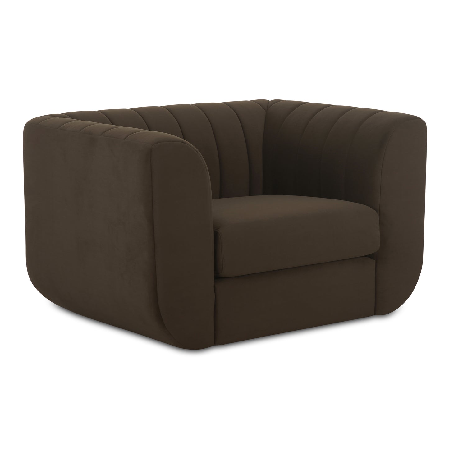 Rosy Lounge Chair Dark Brown