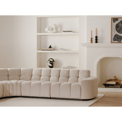 Roman L-Shaped Sectional Oat