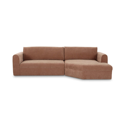 Madrid Right Sectional Heritage Pink
