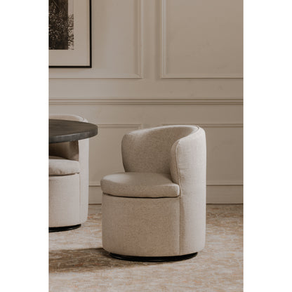 Dane Swivel Dining Chair Oatmeal