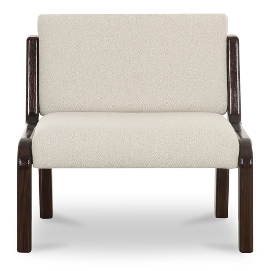Edie Accent Chair Flecked Ivory